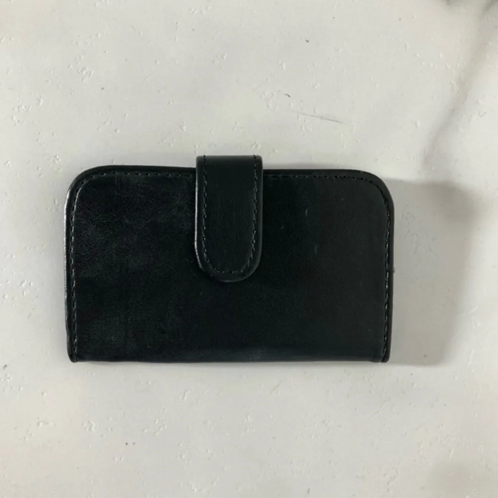 Black Credit Card Holder Wallet Unisex